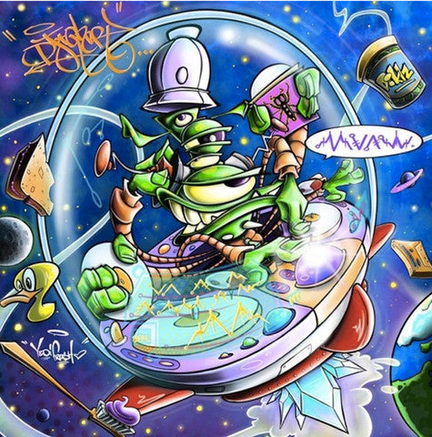 Mass Appeal PREMIERE: DJ QBert 'JELLYFISH LAZER FACE' Mixtape