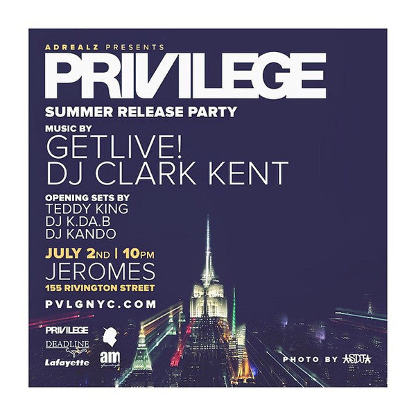 PRIVILEGE Summer Release Party