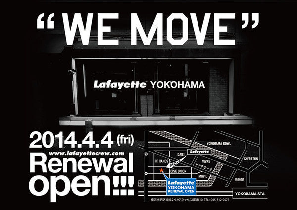 New Lafayette Yokohama Japan Store Opening