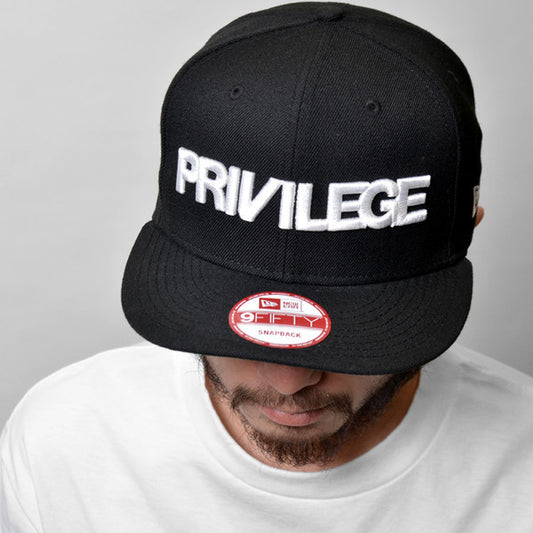 PRIVILEGE CORE LOGO NEW ERA 59FIFTY SNAPBACK CAP
