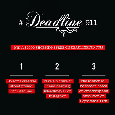 Win a $1000 Shopping Spree on Deadlineltd.com