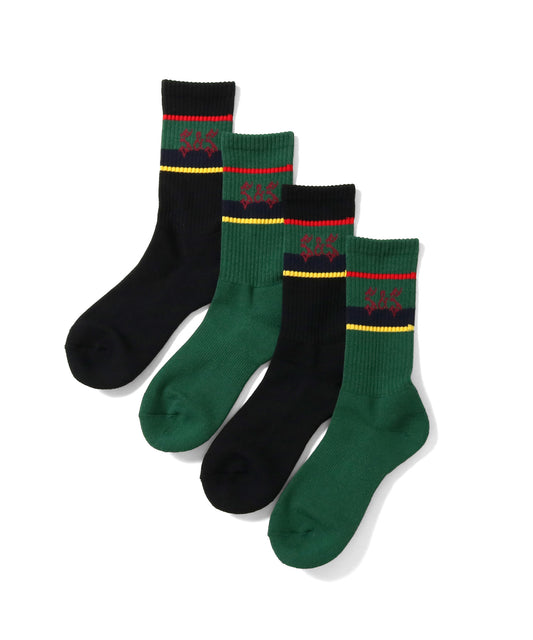 Saints & Sinners Logo Crew Socks Delivery