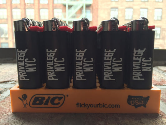 PRIVILEGE NYC BIC LIGHTERS