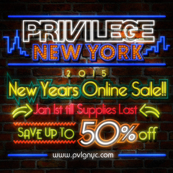 New Years Online Sale! Starts Now!