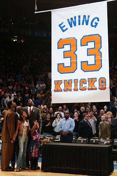 February 28,2003 Patrick Ewing Retirement Jersey