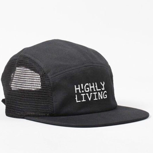 HIGHLY LIVING 5 Panel Mesh Cap now available........