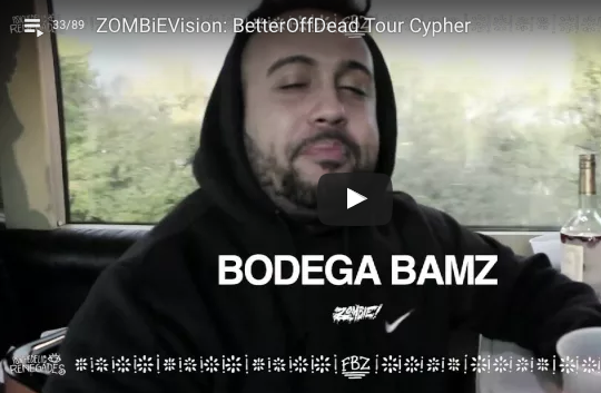 Better Off Dead Cypher with Bodega Bamz & Flatbush Zombies