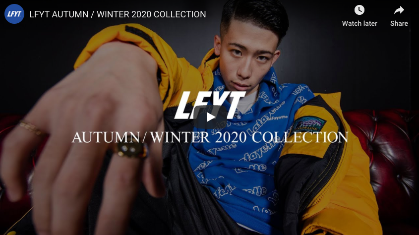 LFYT AUTUMN / WINTER 2020 COLLECTION
