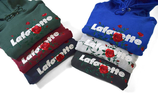 Lafayette Champion Rose Logo Pullover Sweatshirt