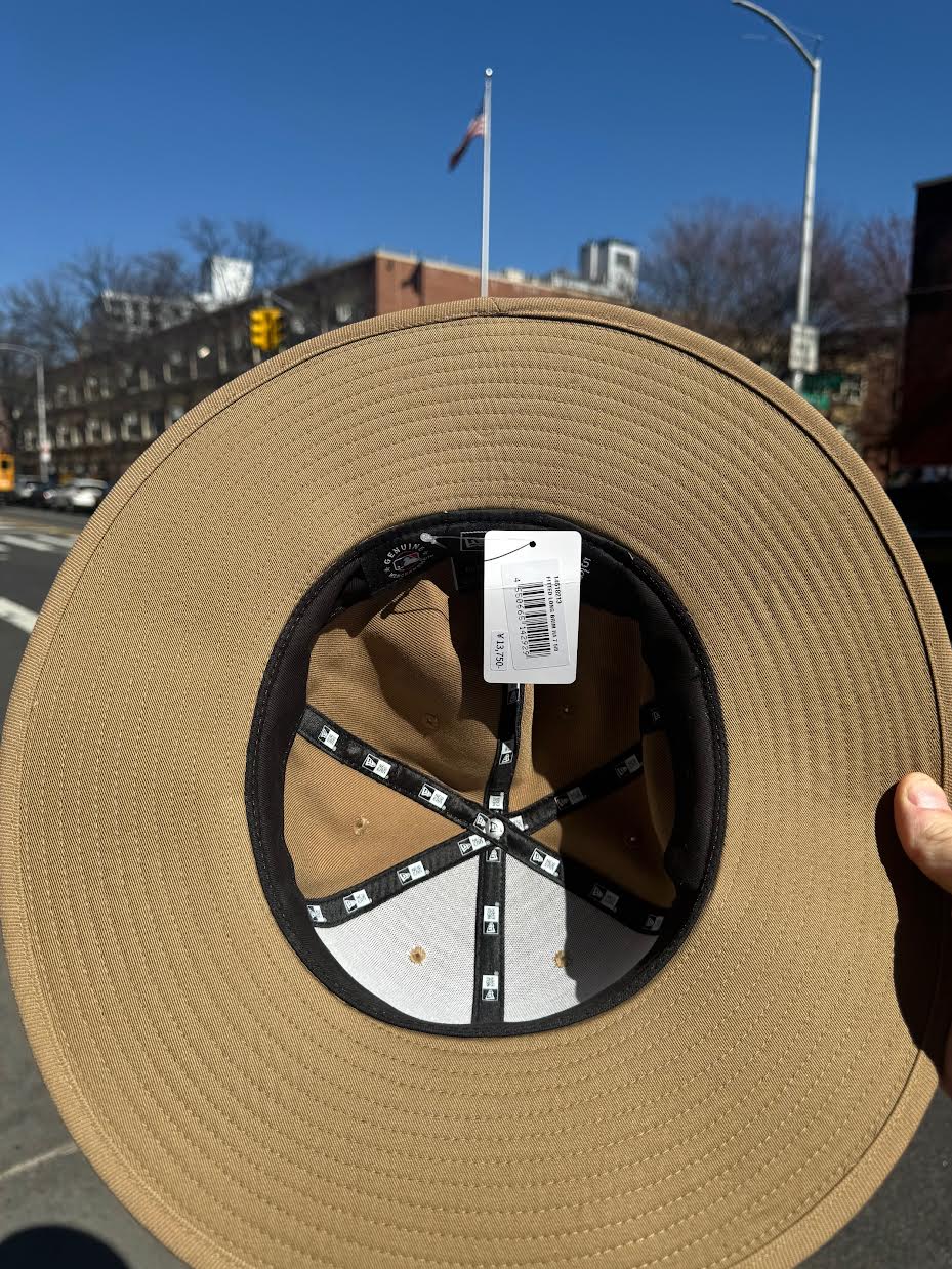 Los Angeles Dodgers Long Brim Khaki New Era Japan Fitted Hat