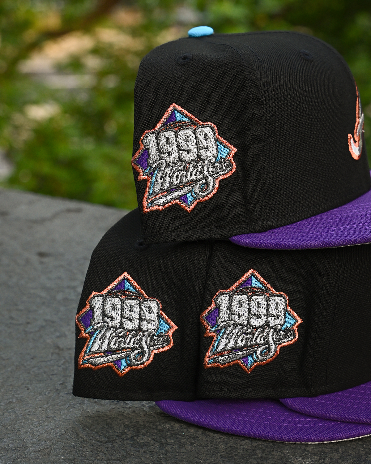 Atlanta Braves 1999 World Series Black/Purple 59Fifty New Era