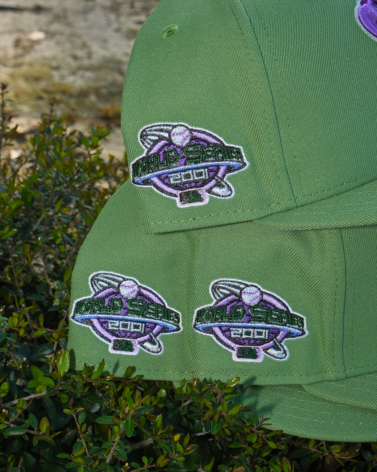 Arizona Diamondbacks 2001 World Series Matcha Green 59Fifty New Era