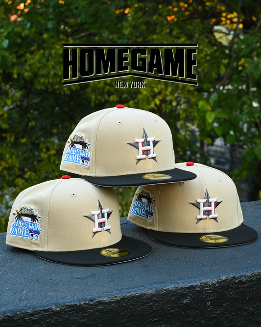 Houston Astros 2000 All Star Game Vegas Gold/Black 59Fifty New Era