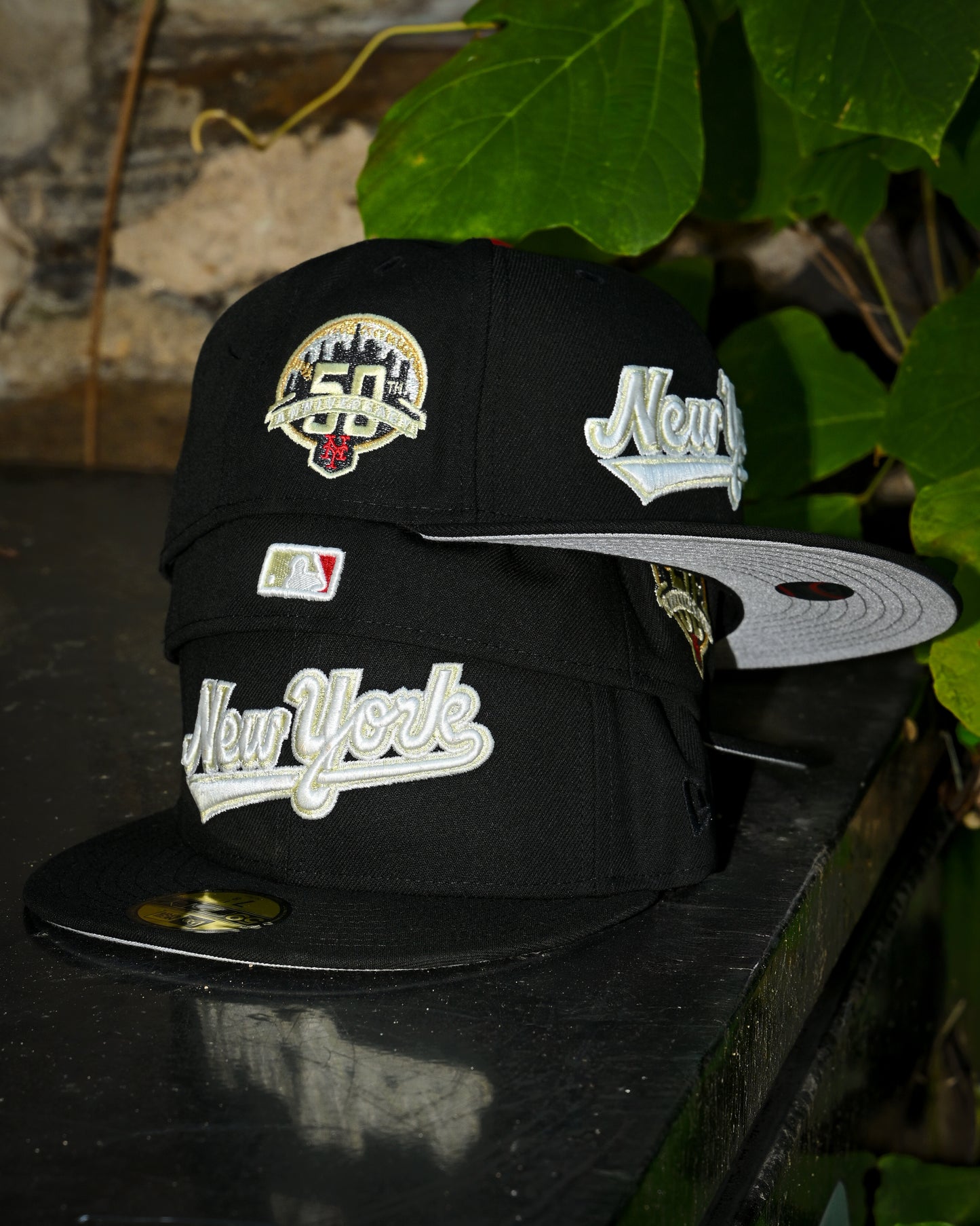 New York Mets 50th Anniversary Black 59Fifty New Era