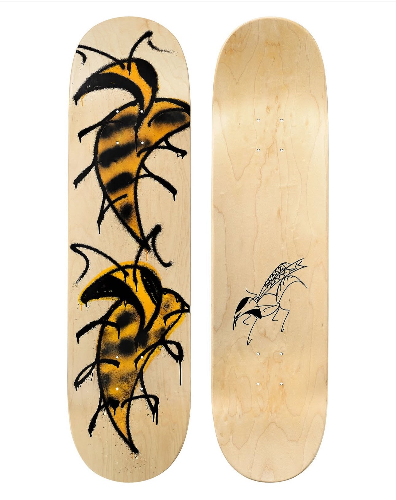 SNEEZE WASPS SKATEBOARD