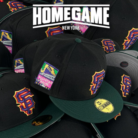 San Francisco Giants 2007 All Star Game Black/Dark Green 59Fifty New Era Hat