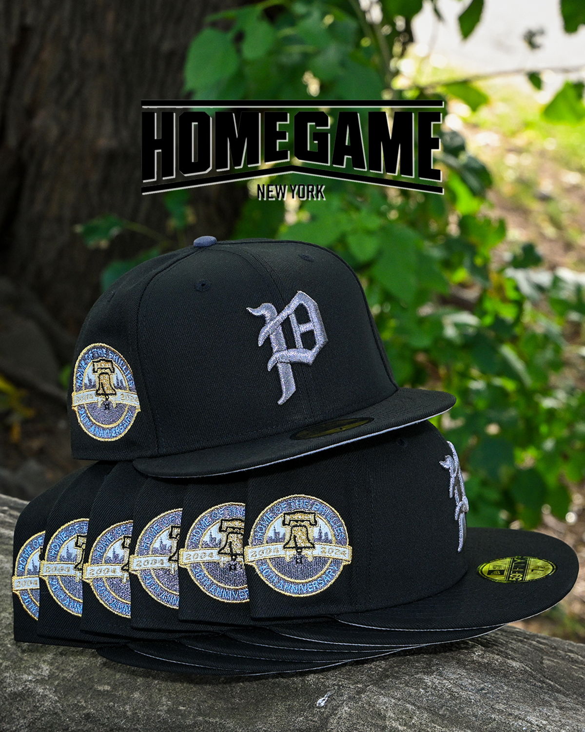 Philadelphia Phillies 20th Anniversary Black 59Fifty New Era