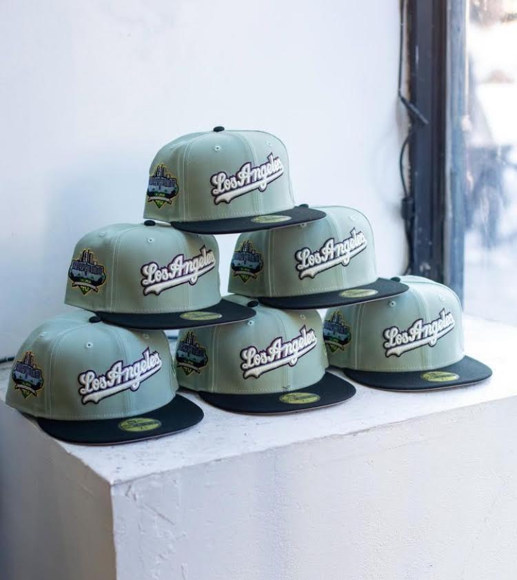 Los Angeles Dodgers 40th Anniversary Everest Green/Black 59Fifty New Era