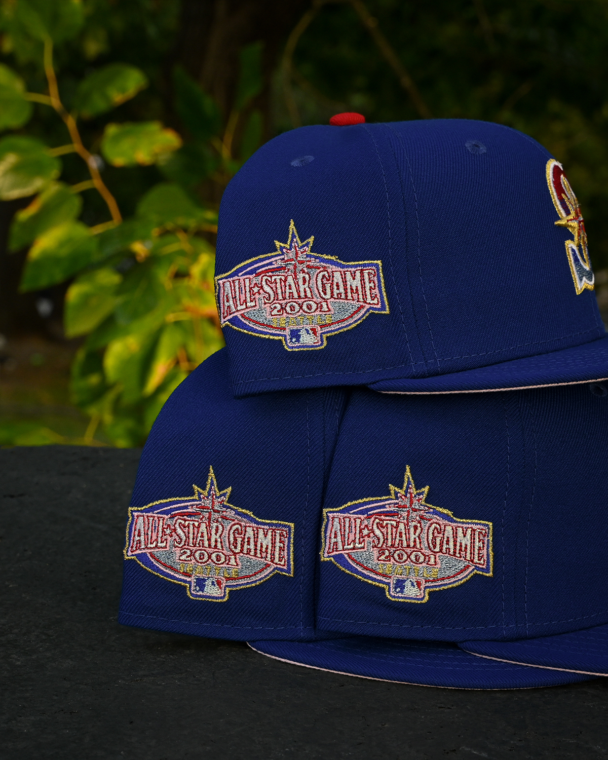 Seattle Mariners 2001 All Star Game Songbird Blue/Northwest Green 59Fifty New Era