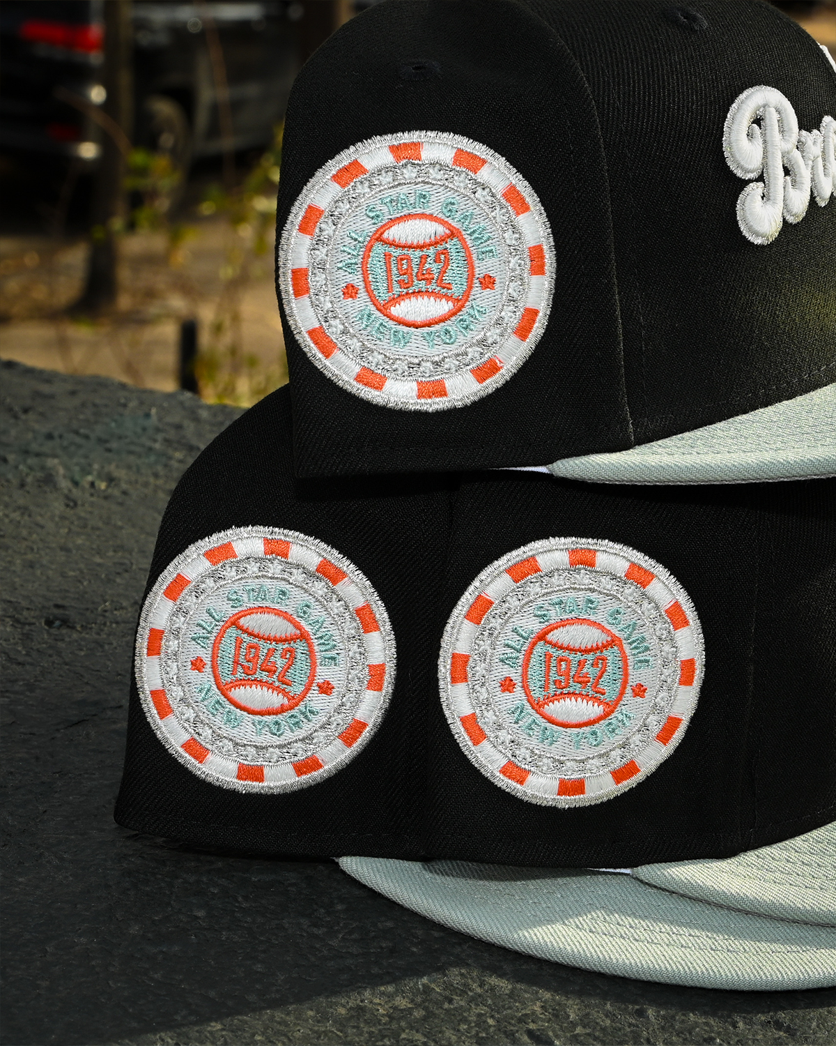 Brooklyn Dodgers 1942 All Star Game Black/Everest Green 59Fifty New Era