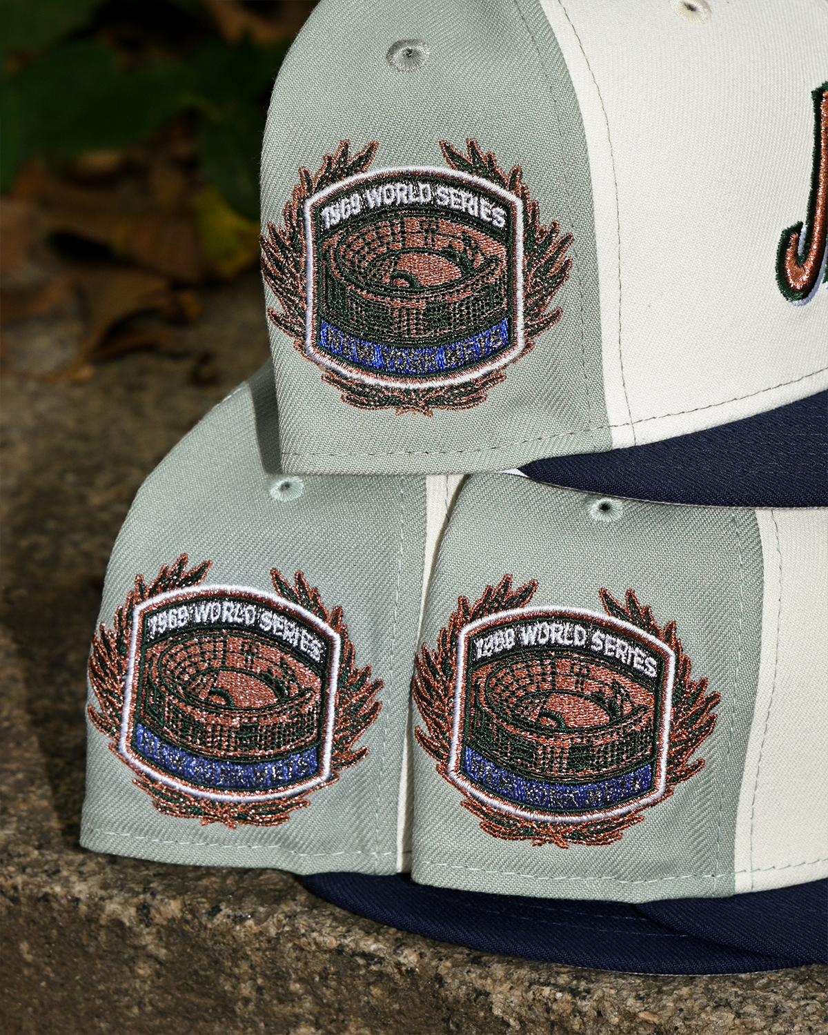 New York Mets 1969 World Series Everest Green/Oceanside Blue 59Fifty New Era