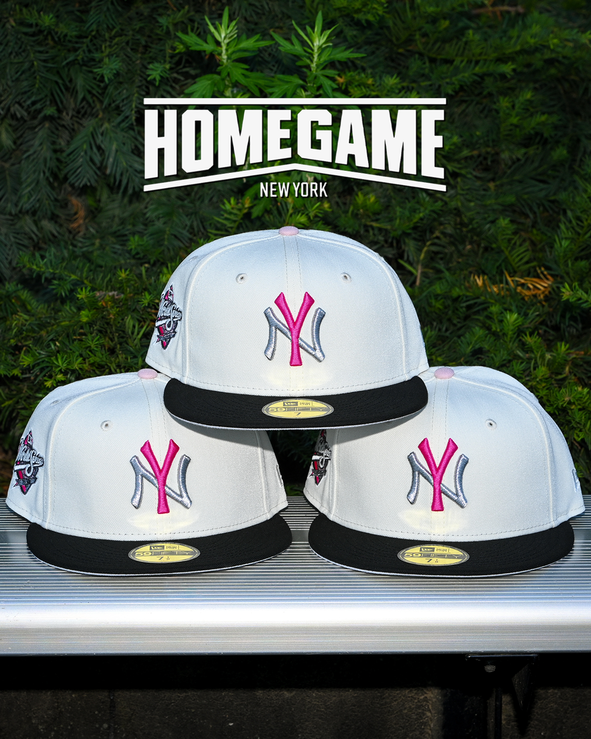 New York Yankees 1998 World Series Chrome White/Black 59Fifty New Era