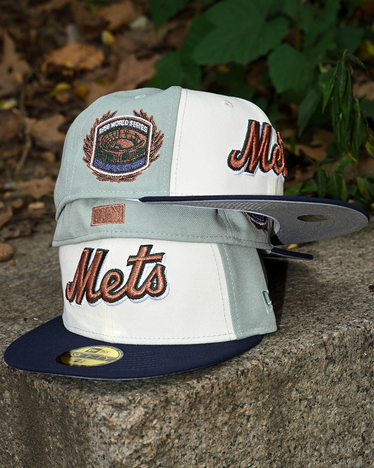 New York Mets 1969 World Series Everest Green/Oceanside Blue 59Fifty New Era