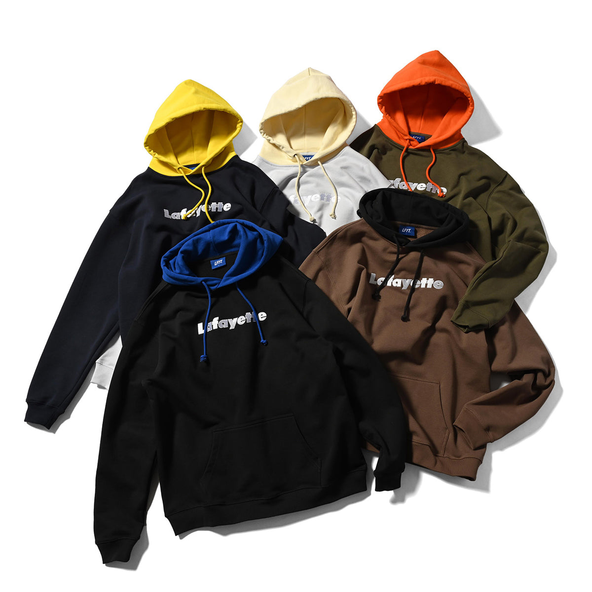 LFYT Lafayette Logo 2Tone Hoodie – HOMEGAME NEW YORK