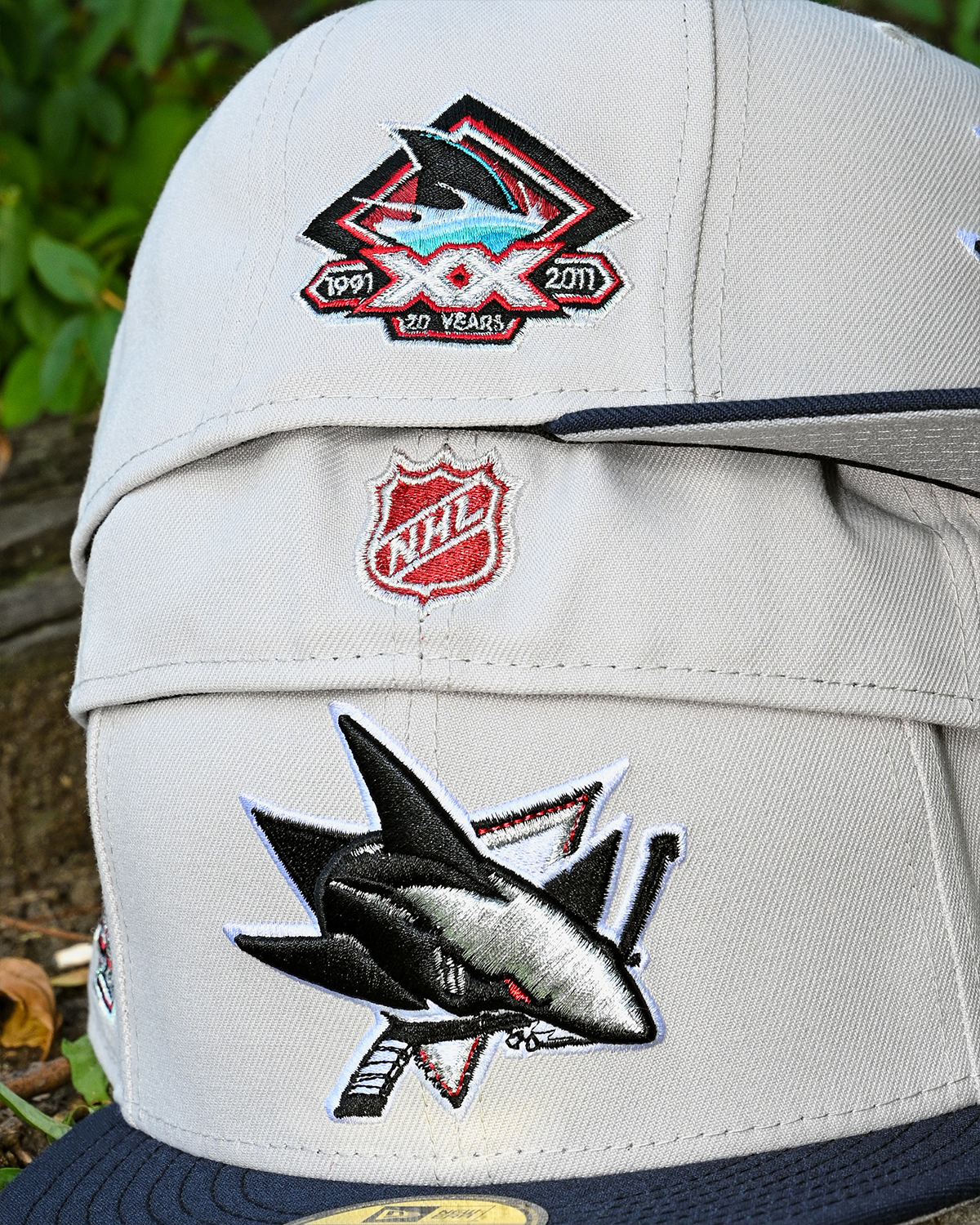 San Jose Sharks 20 Yeas Stone/Navy 59Fifty New Era