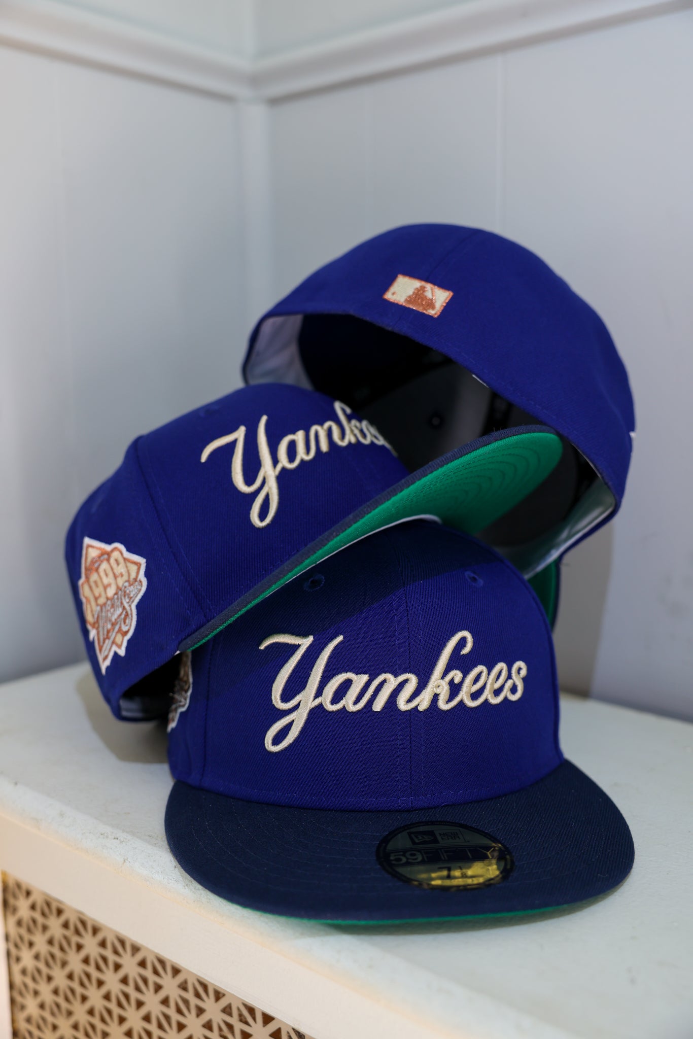 New York Yankees 1999 World Series Dark Royal/Oceanside Blue 59Fifty New Era