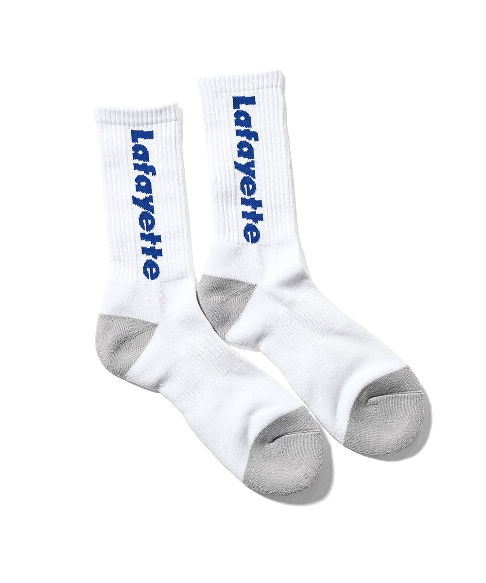 LFYT Lafayette Logo Crew Socks Black White Brown