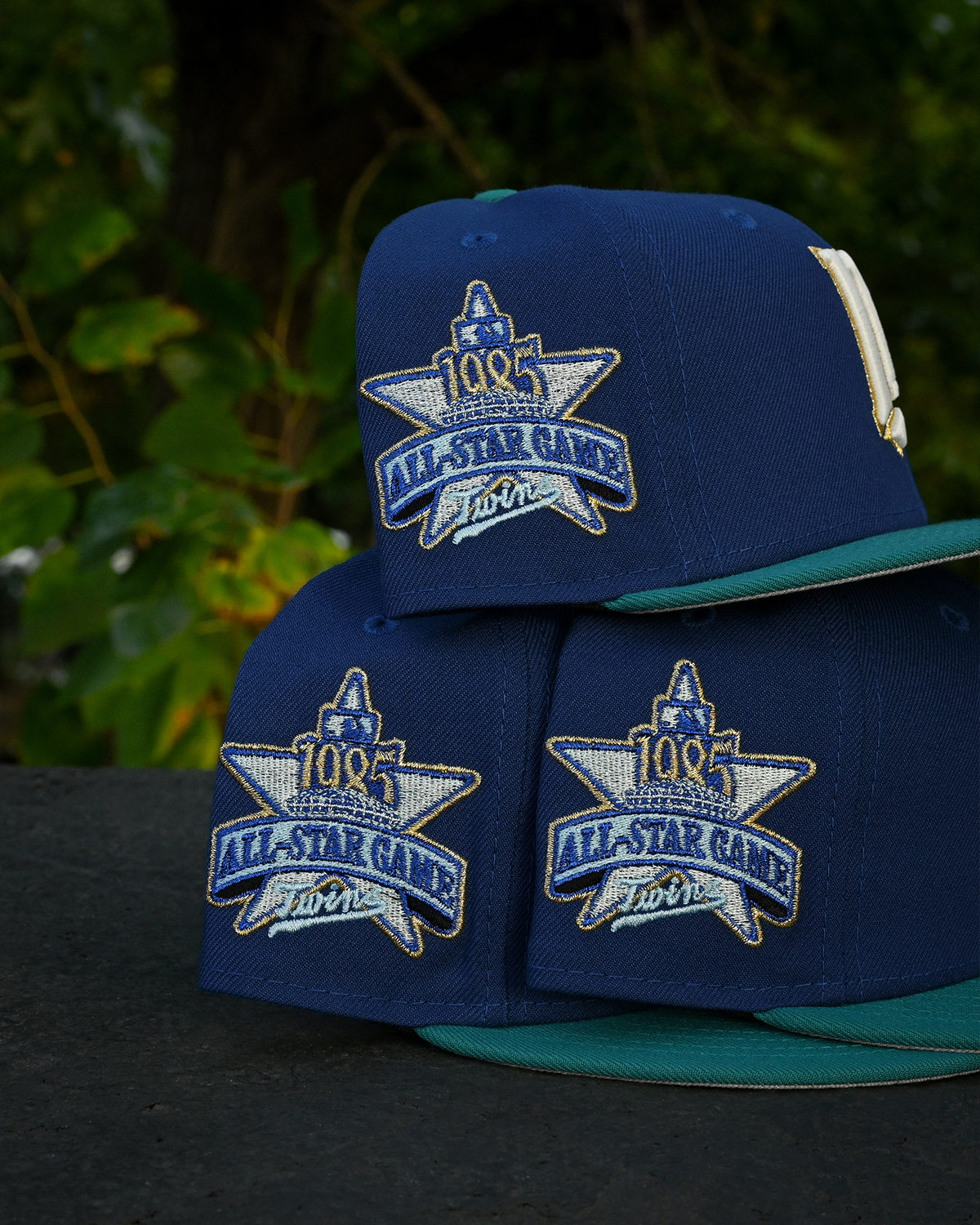 Minnesota Twins 1985 All Star Game Songbird Blue/Northwest Green 59Fifty New Era