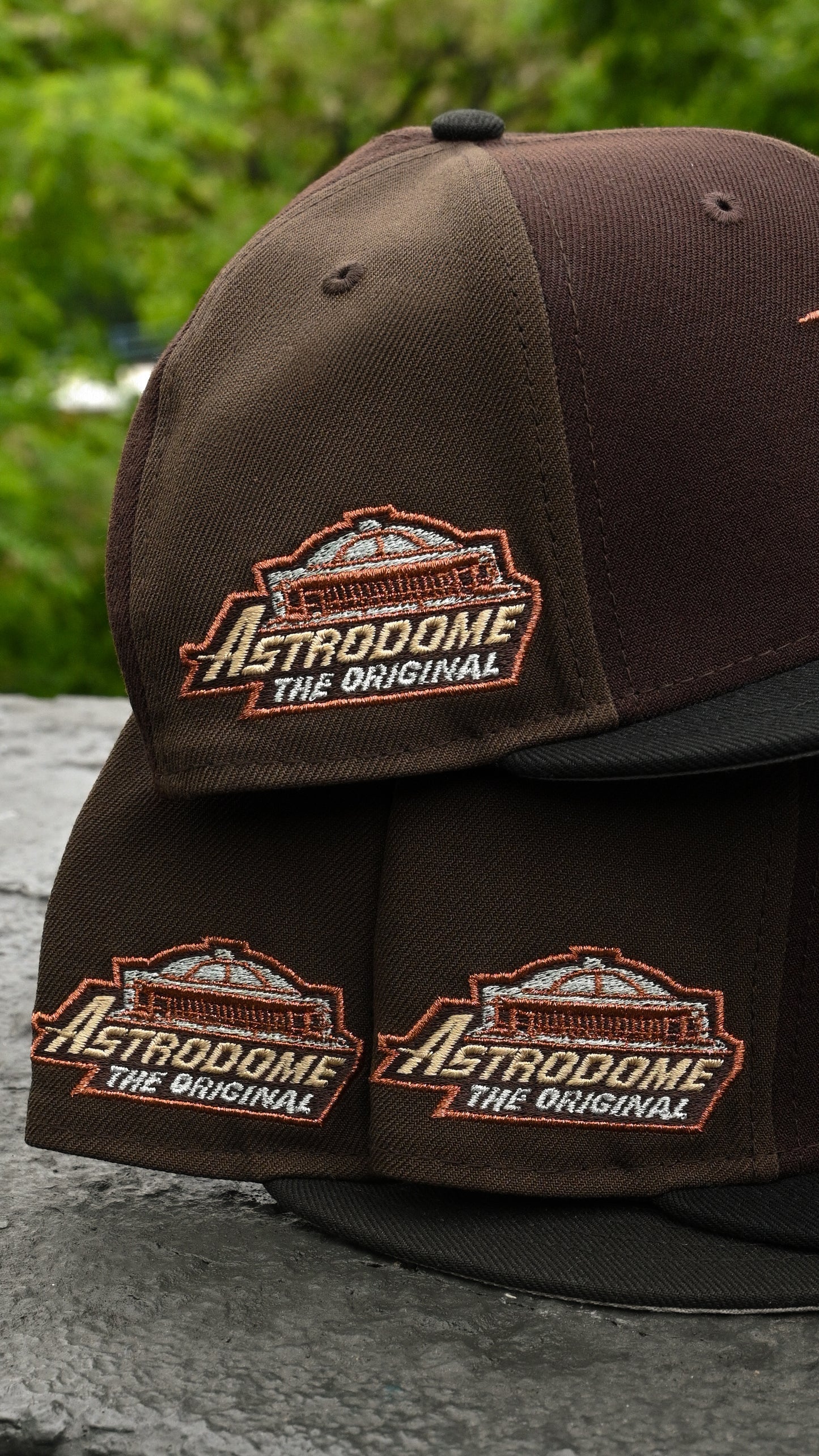 Houston Astros Astrodome Original Walnut/Black 59Fifty New Era
