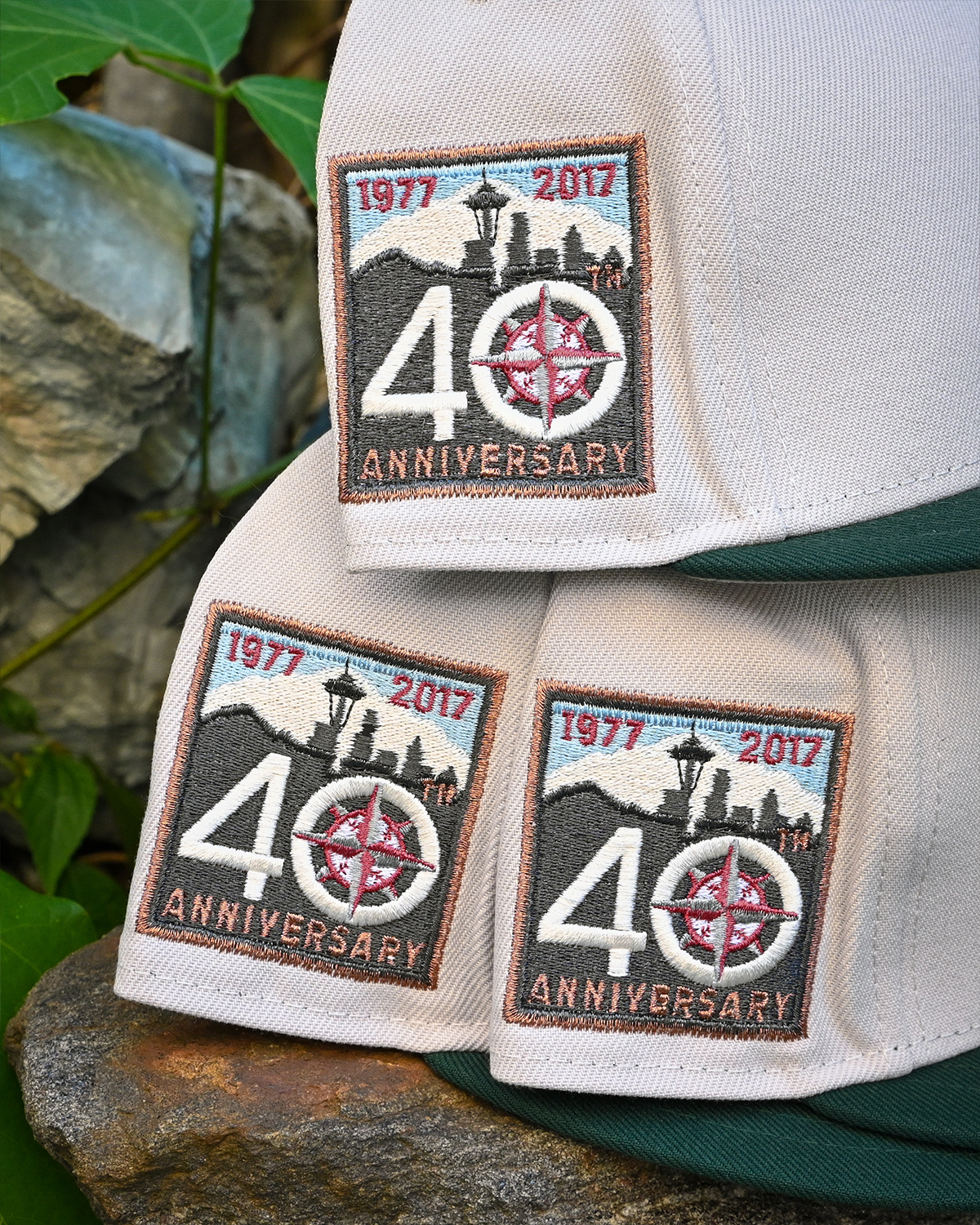 Seattle Mariners 40th Anniversary Chrome White/Dark Green 59Fifty New Era