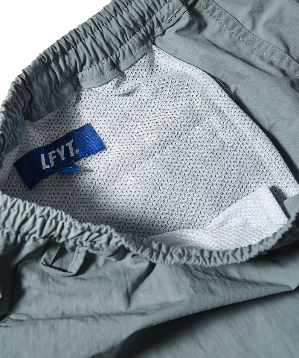 LFYT Rubber Patch Nylon Shorts
