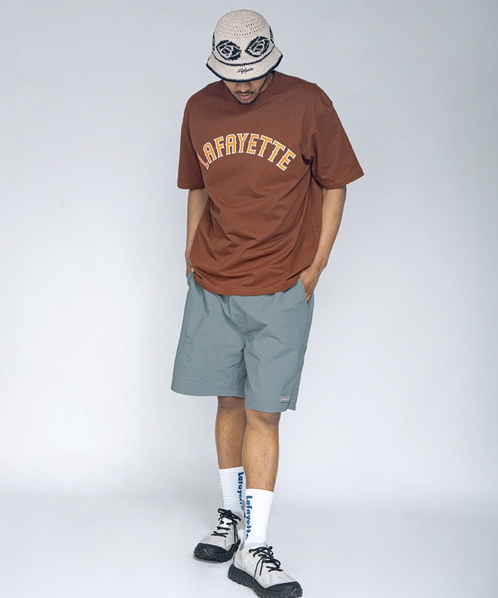 LFYT Rubber Patch Nylon Shorts