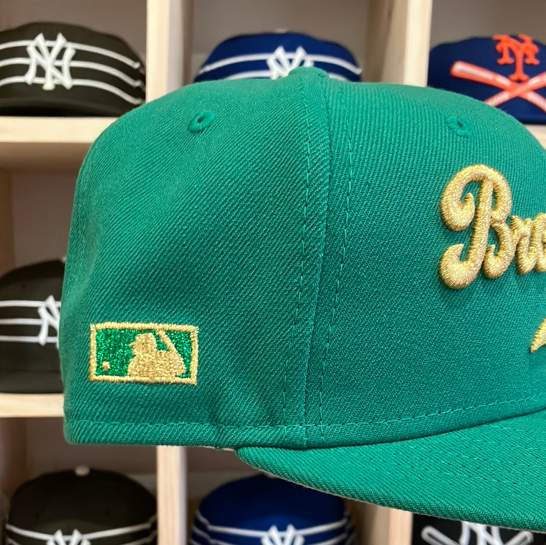 Brooklyn Dodgers Kelly Green 59Fifty New Era Hat