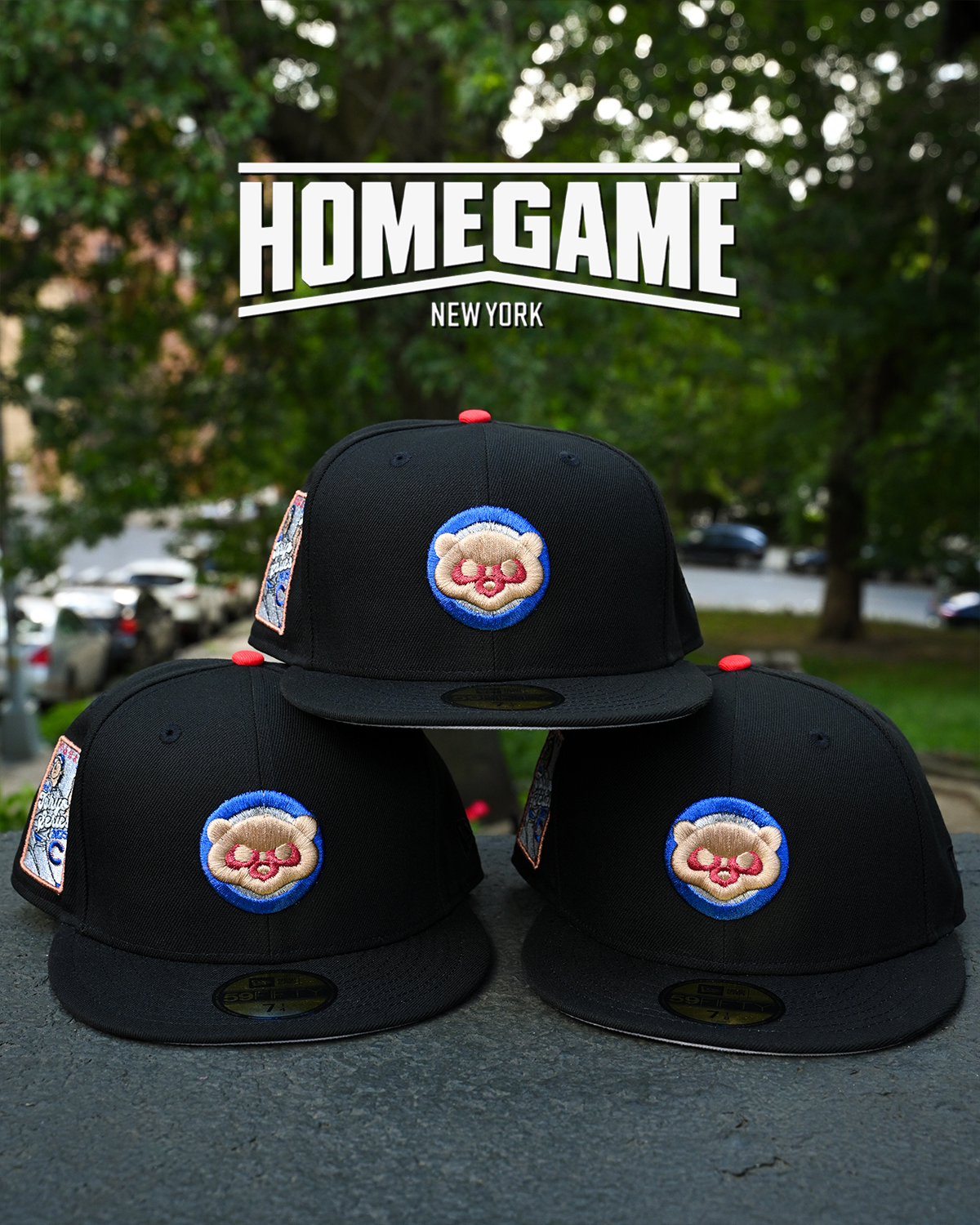 Chicago Cubs 2025 Tokyo Series Black 59Fifty New Era