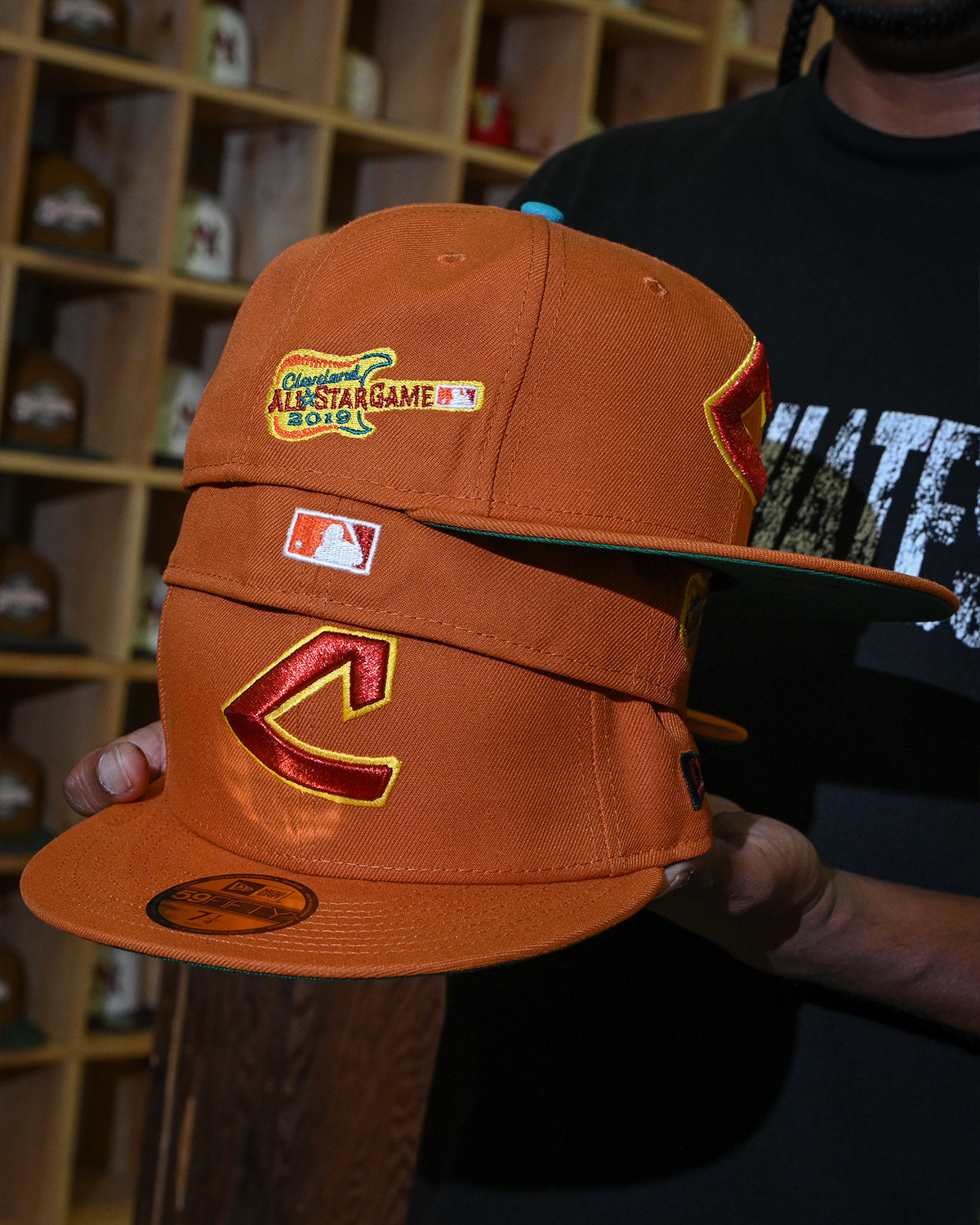 Cleveland Indians 2019 All Star Game Flight Orange 59Fifty New Era