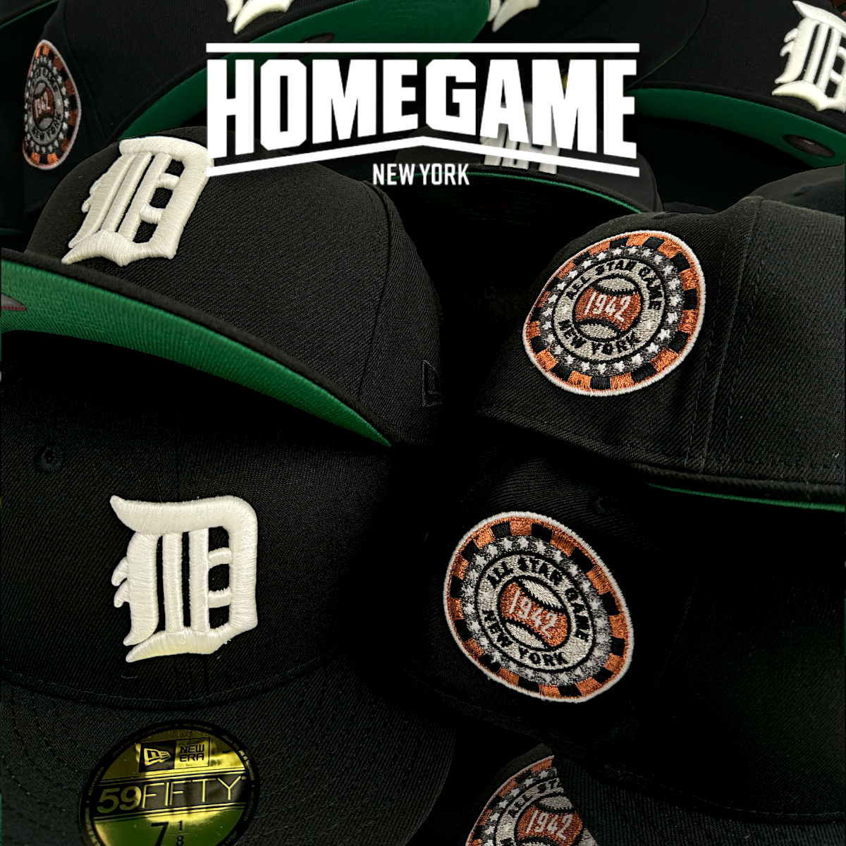 Detroit Tigers 1942 All Star Game Black 59Fifty New Era