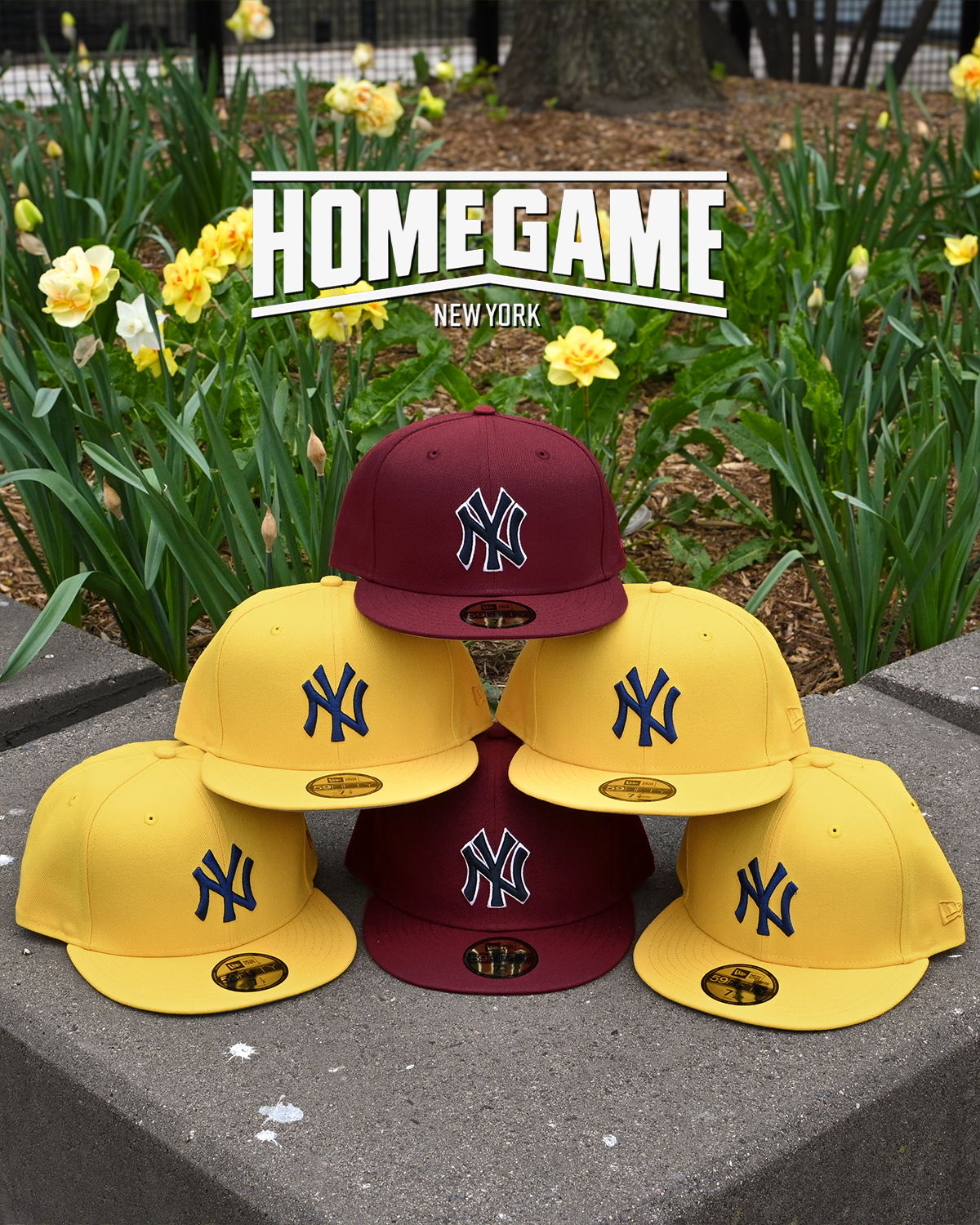 New York Yankees Maroon 59Fifty New Era