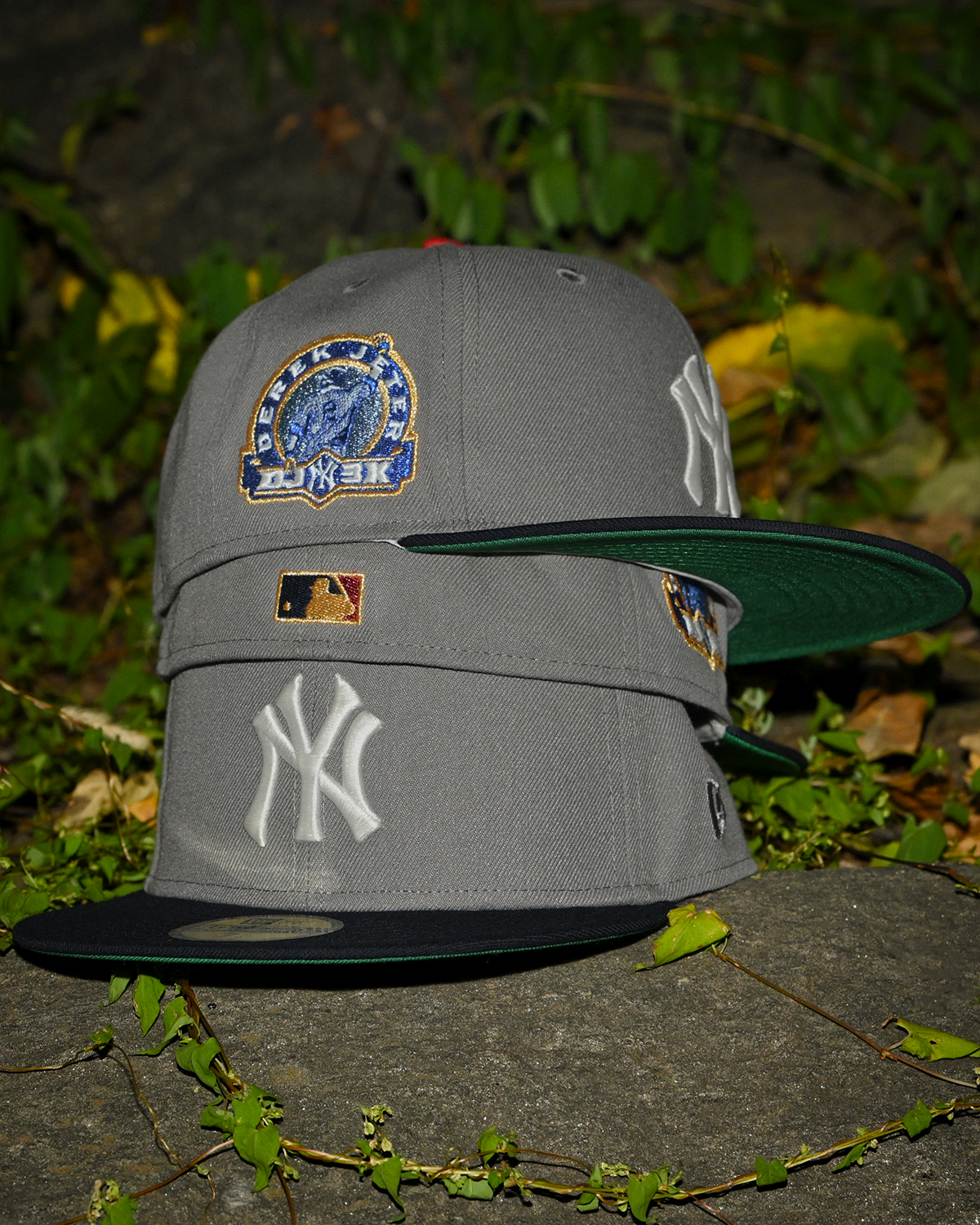 New York Yankees Derek Jeter Storm Grey/Navy 59Fifty New Era