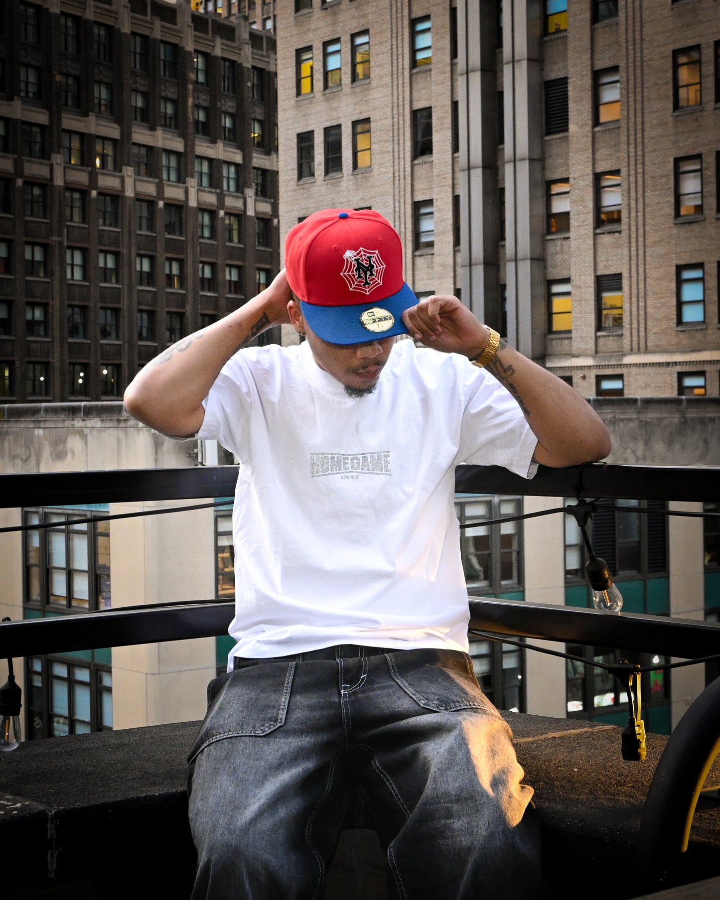 HomeGame 3M Reflective Logo Tee