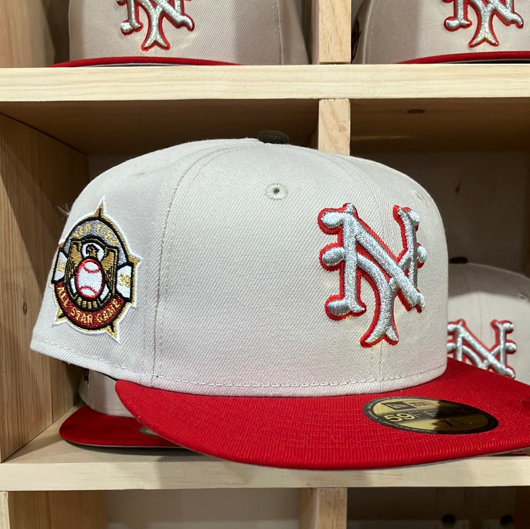 New York Giants 1939 All Star Game Stone/Scarlet New Era 59Fifty Hat