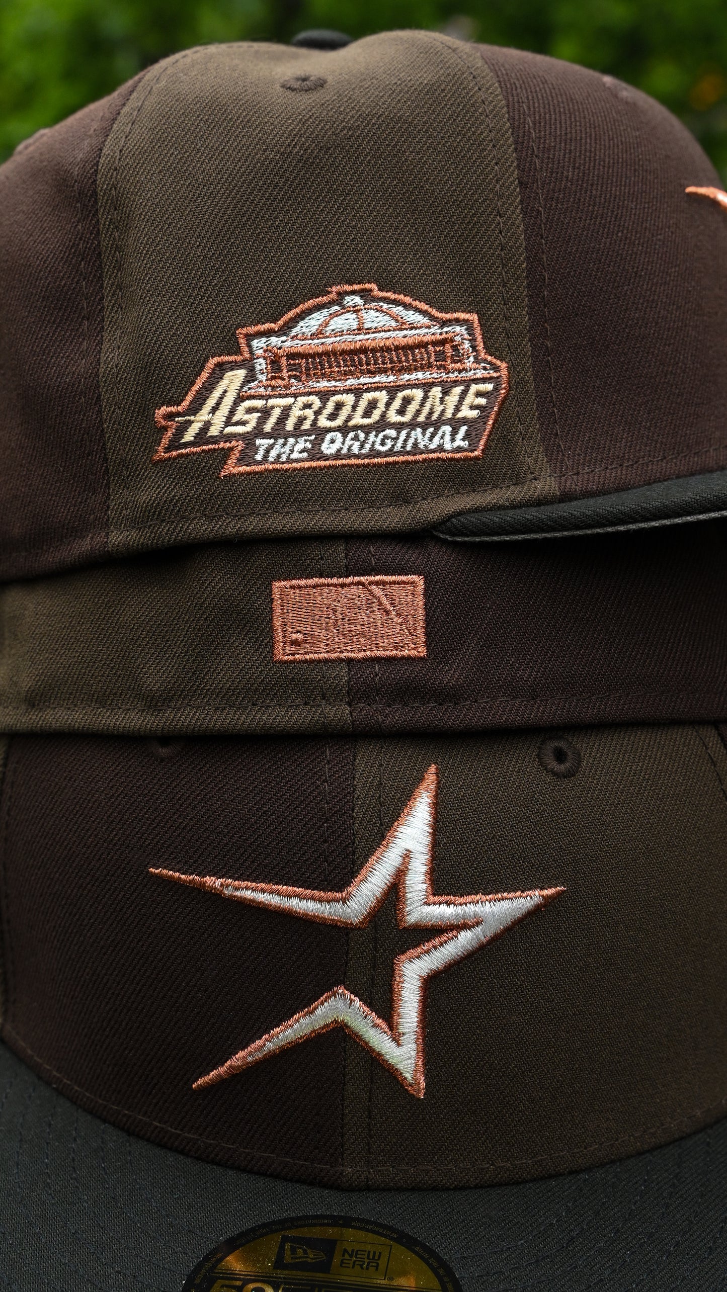 Houston Astros Astrodome Original Walnut/Black 59Fifty New Era