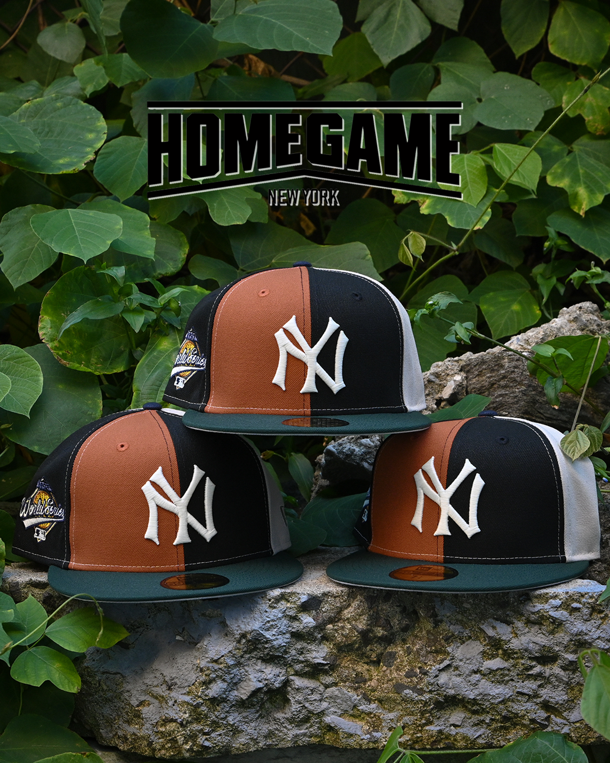 New York Yankees 1993 World Series Stone/Black/Rust Orange/Dark Green 59Fifty New Era