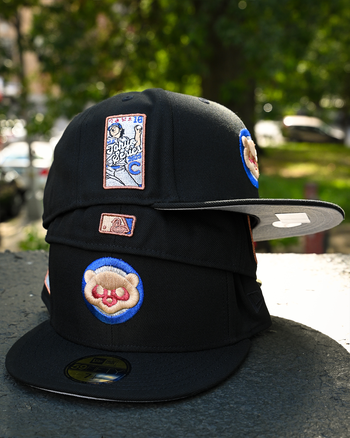 Chicago Cubs 2025 Tokyo Series Black 59Fifty New Era