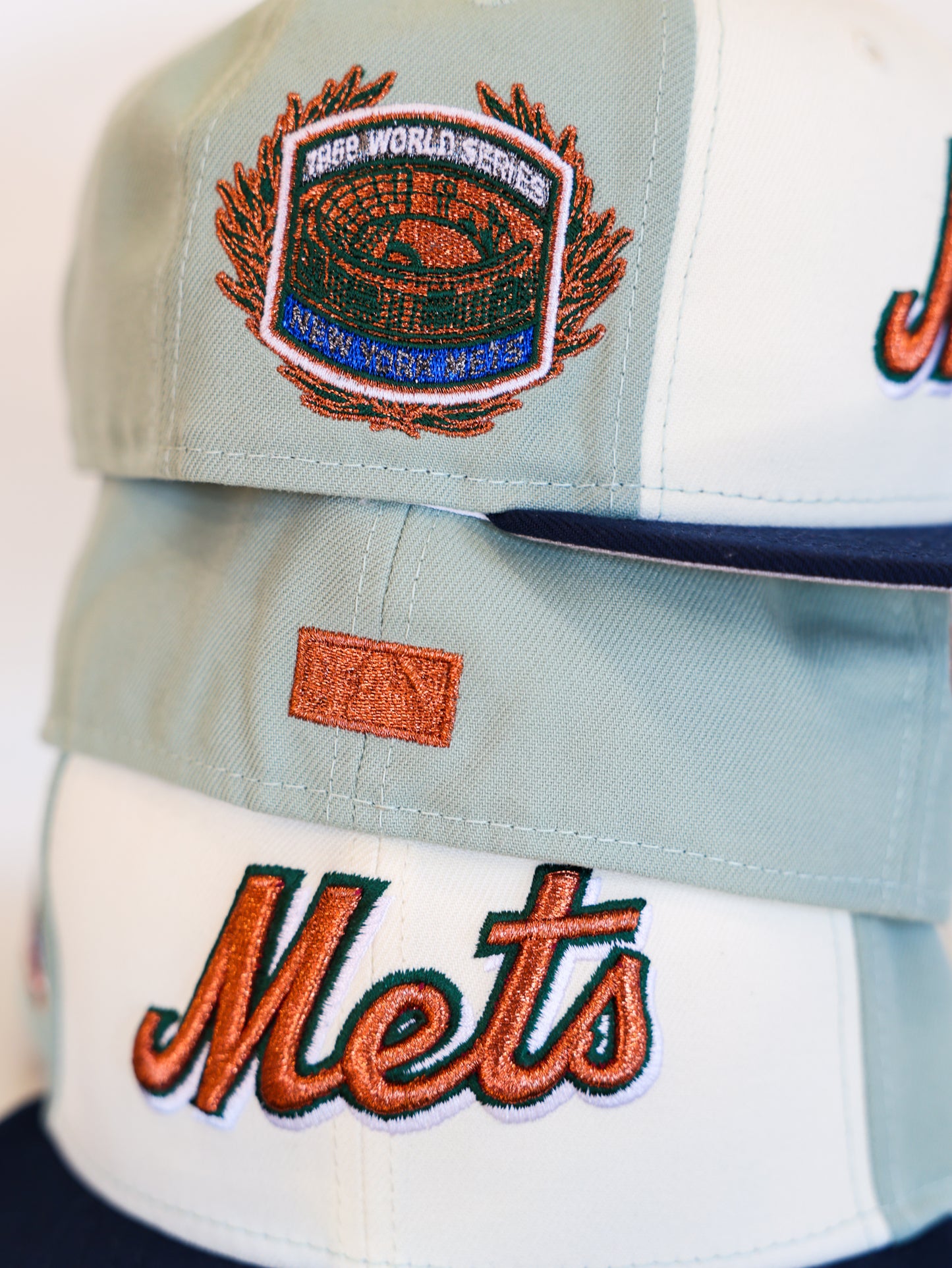 New York Mets 1969 World Series Everest Green/Oceanside Blue 59Fifty New Era