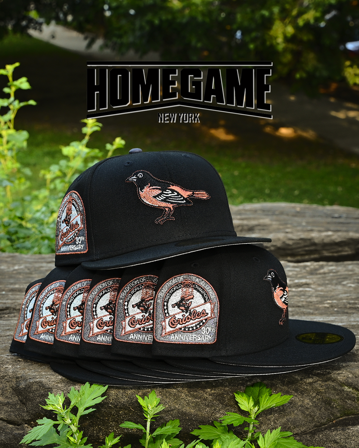 Baltimore Orioles 30th Anniversary Black 59Fifty New Era