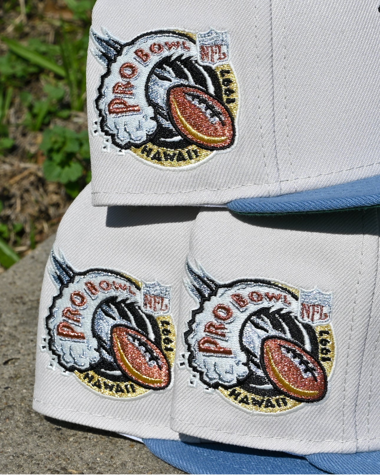 Detroit Lions Pro Bowl 1997 Stone/Faded Blue 59Fifty New Era
